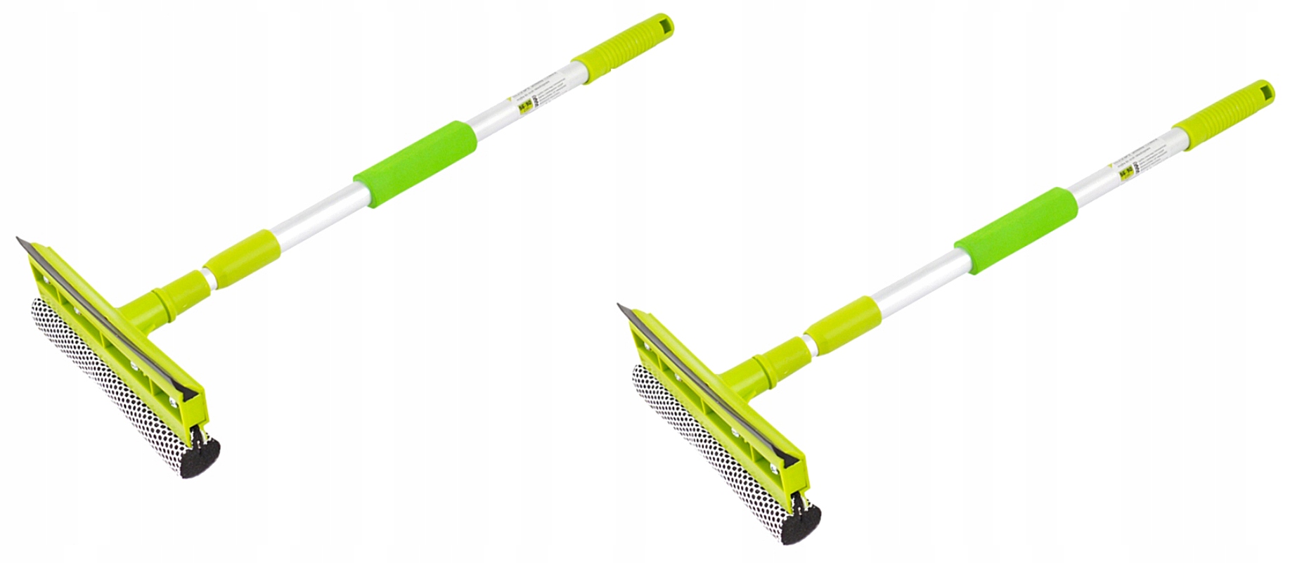 ZE ŚCIĄGACZKĄ TELESKOPOWA 90CM 2SZT MYJKA DO SZYB