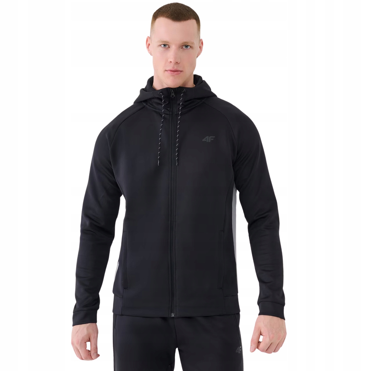 Pánská mikina 4F Fnk M513 hluboká černá 4FWSS25TFSWM513 20S M