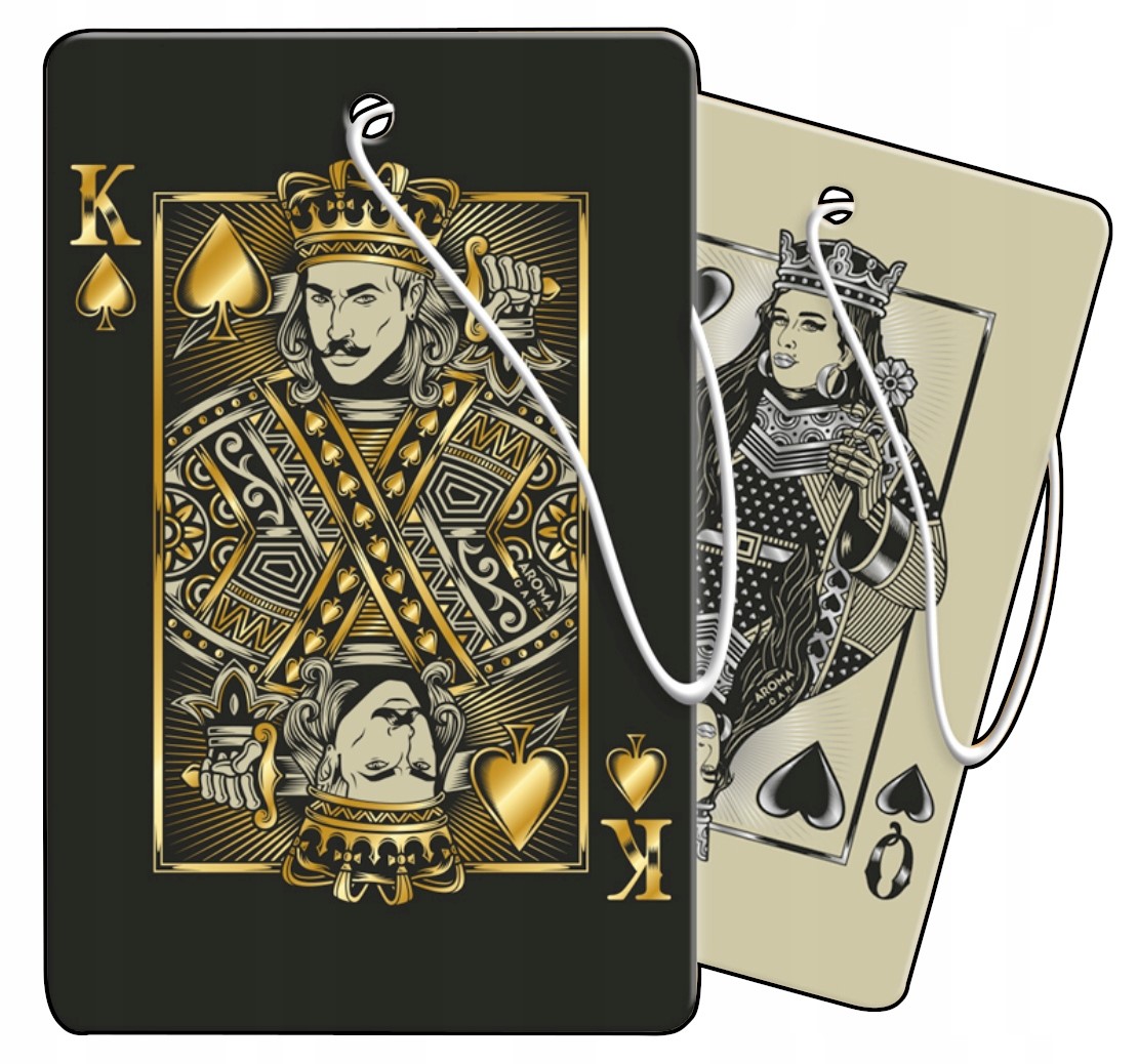 Aroma Car ROYAL BRAND QUEEN karta dama Zawieszka Rodzaj zawieszki