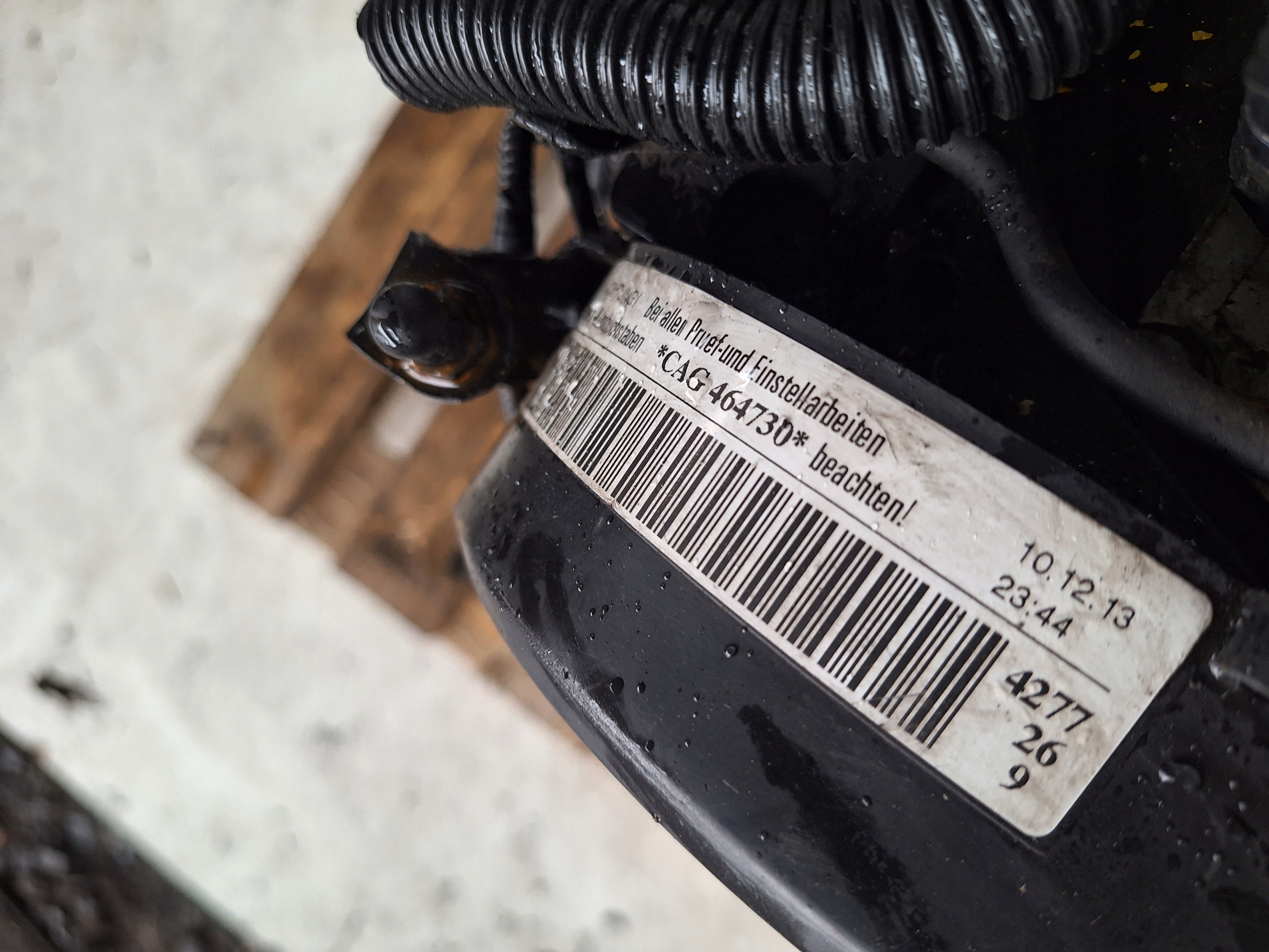 AUDI SEAT engine 2.0 TDI CAG 140KM