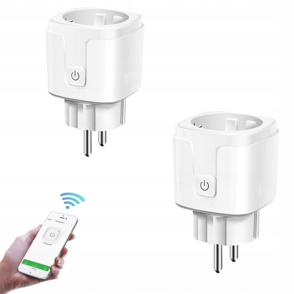 Gniazdko WIFI Tuya Programator Licznik zużycia Zasilanie sieciowe