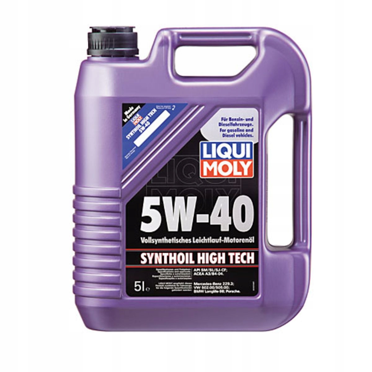 LIQUI MOLY SYNTHOIL HT 5W40 20л моторное масло