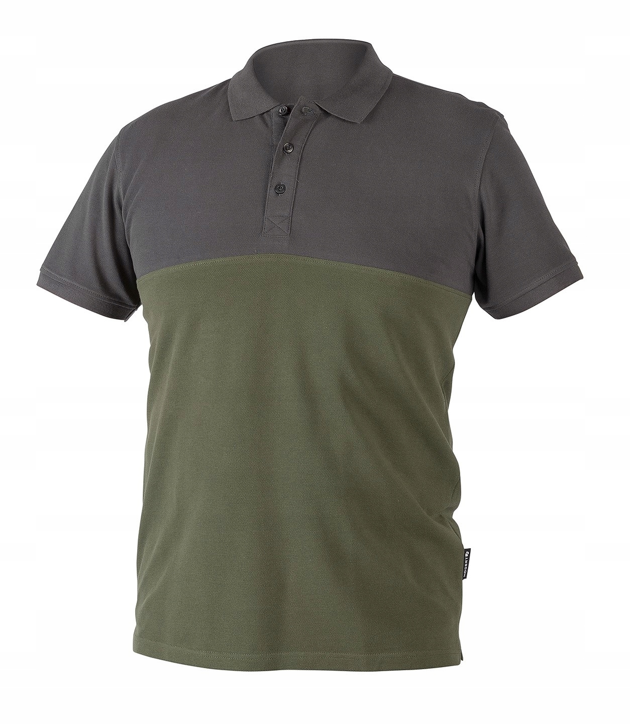 Koszulka Polo bawełniane ciemnozielone L URFT
