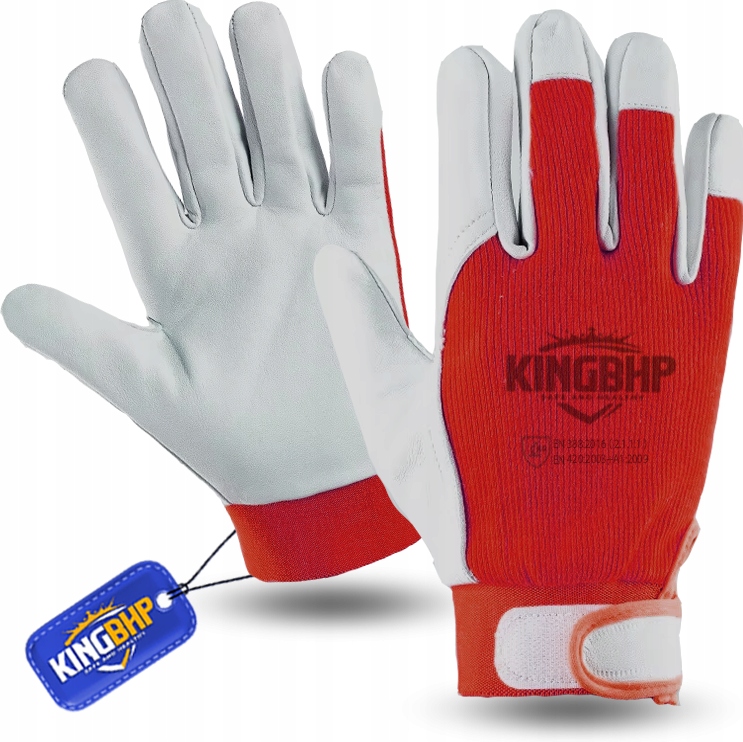 Перчатки KING OHS GL-Velcro 1 пара