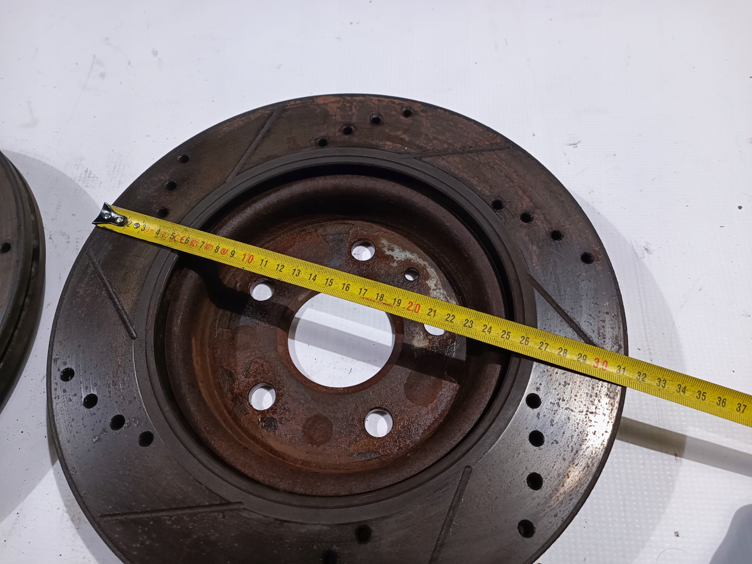 discs brake rear part rear. komplet Chevrolet Camaro 2.0 3.6 2016