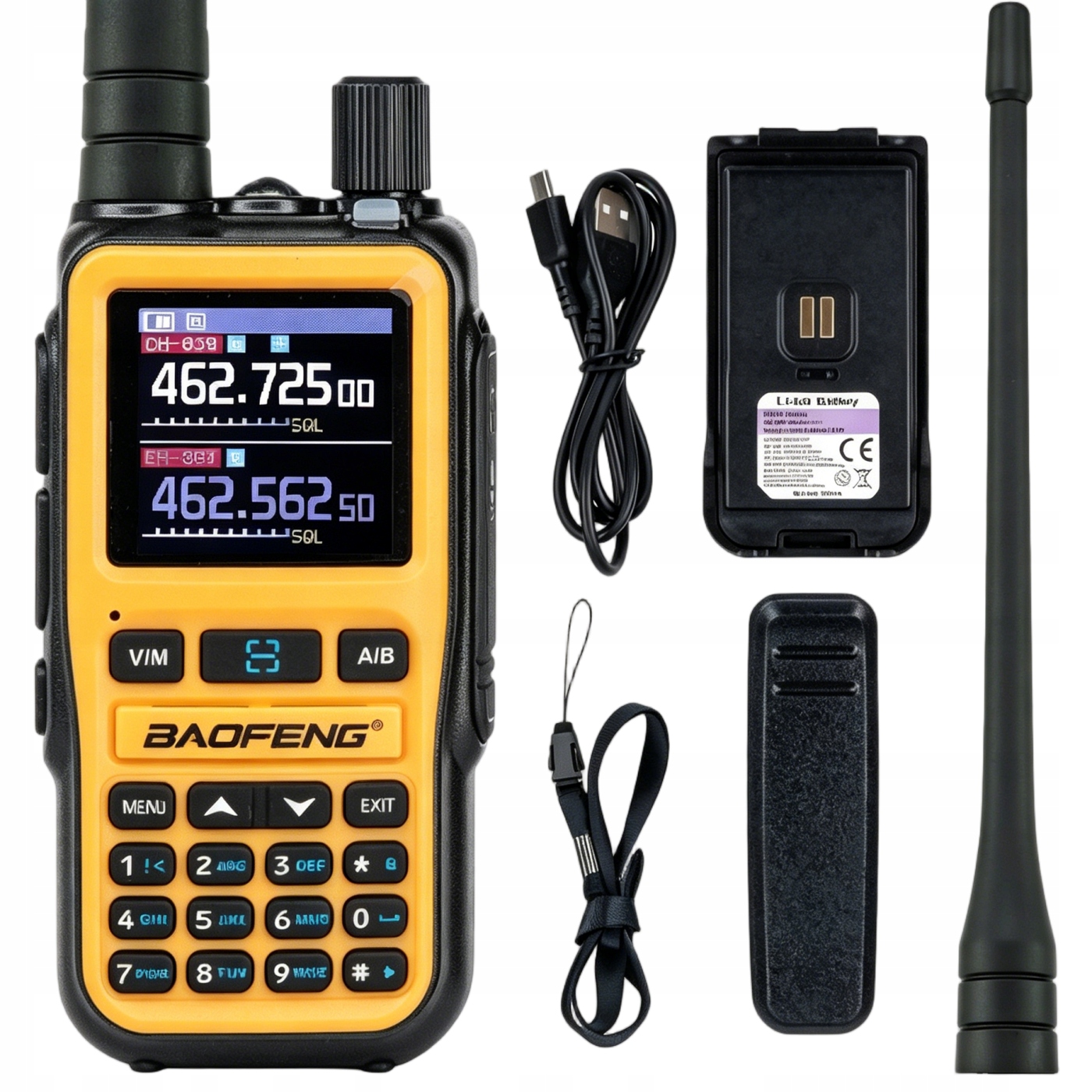 Krótkofalówka Baofeng UV-5R EU .Mini GREY