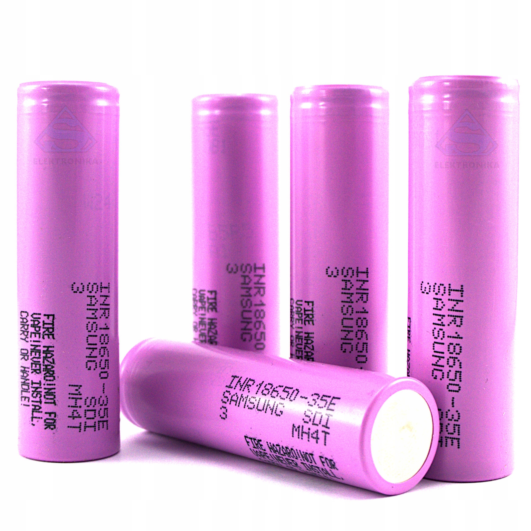 4 x Ogniwo 18650 Samsung INR18650-35E 3,6V 3500mAh
