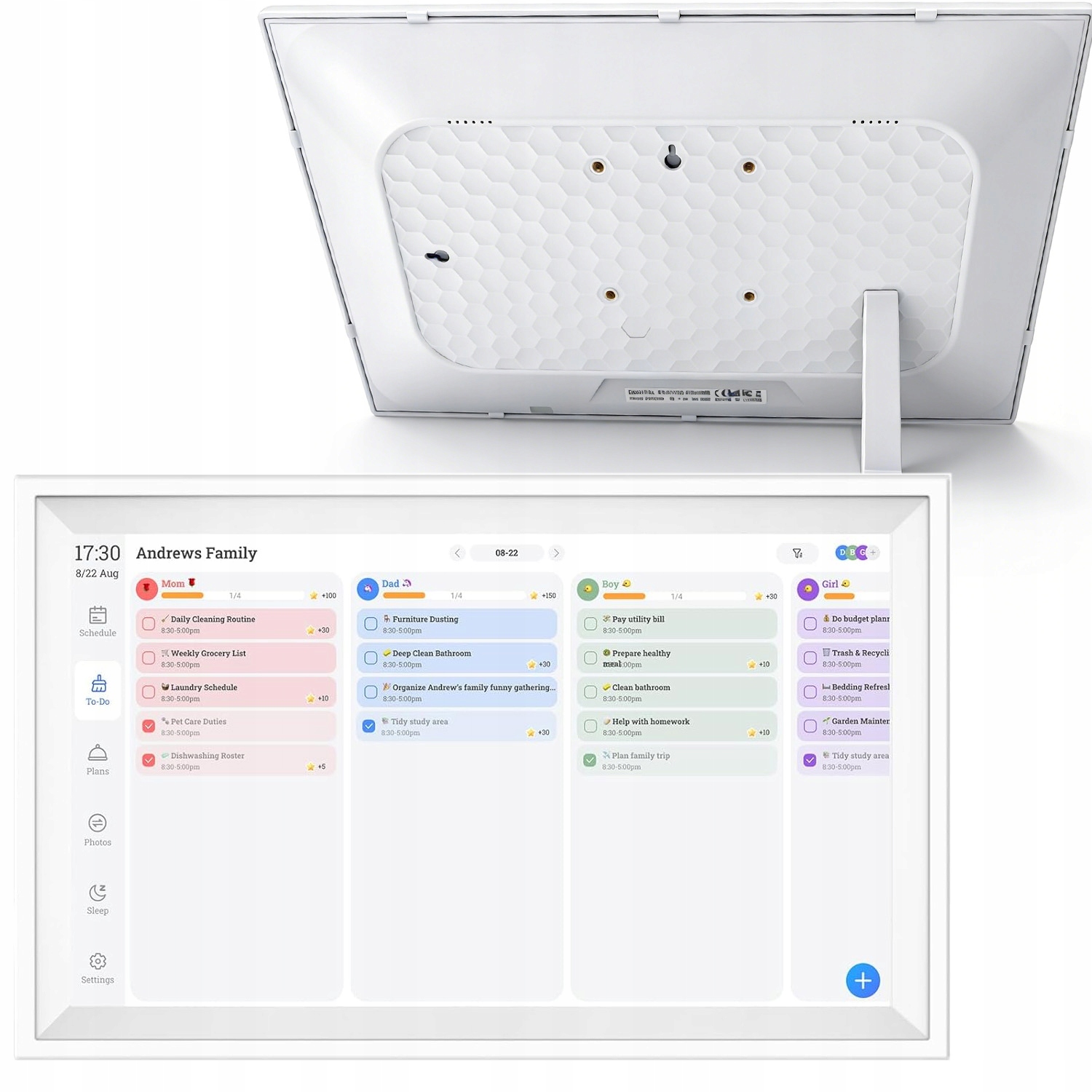 Rámeček Frameo 15,6" 32GB Aplikace Fotorámeček Hd Panel