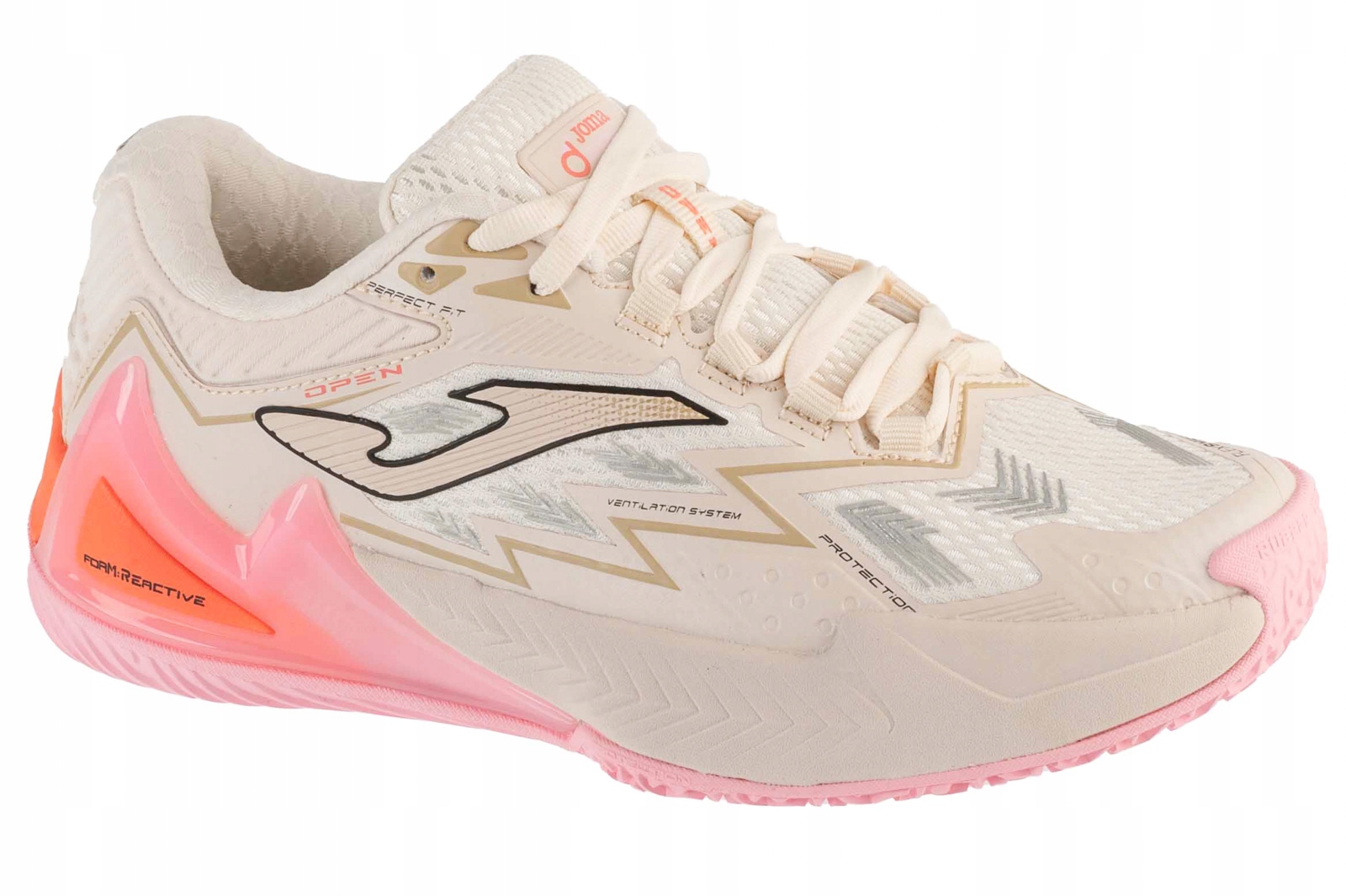 Joma Open Lady 2525 [37] Dámská tenisová obuv s tkaninou béžová