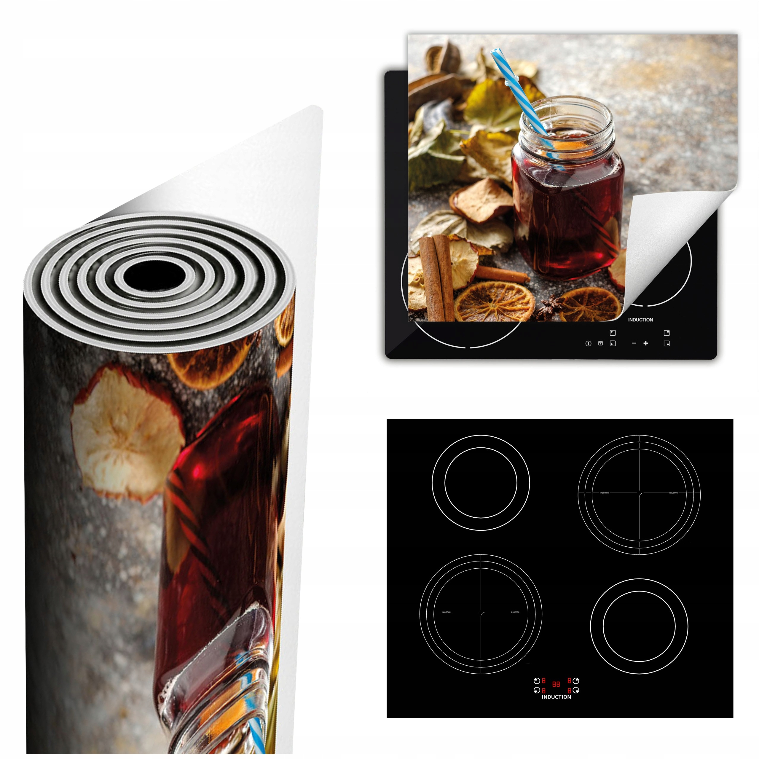 Ochranná Podložka Na Sporák Představuje Více Místa 60x52 čaj