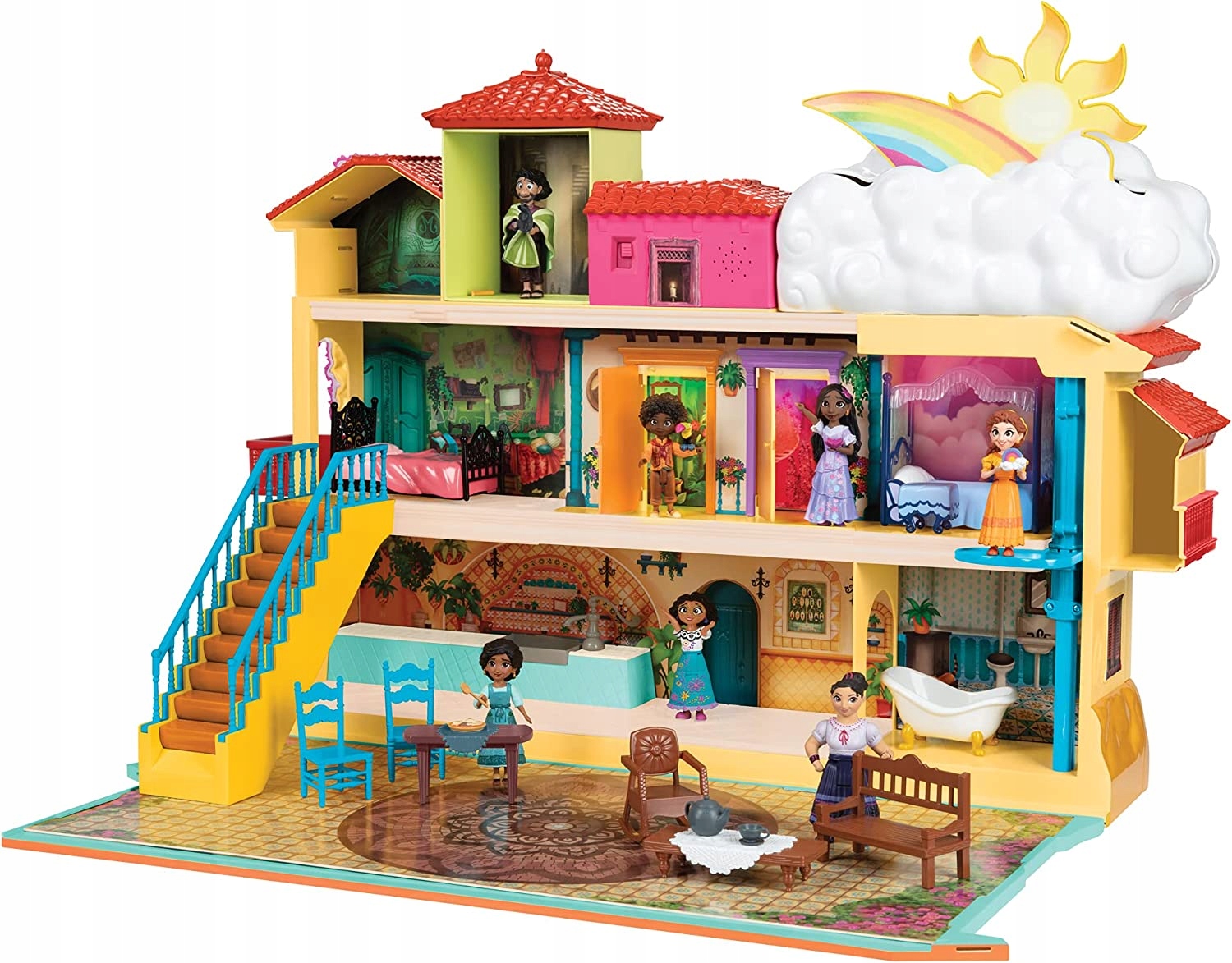 Jakks Pacific Nasze Magiczne Encanto Magiczny Dom Madrigal Zestaw