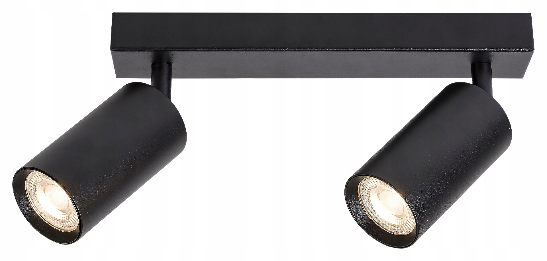 Rabalux Nástěnný a stropní reflektor GU10 2x25W Černý Solo 2085