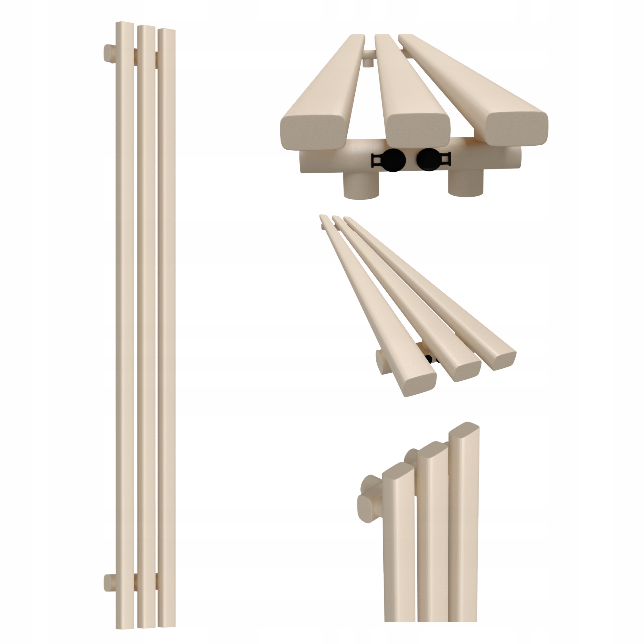 Dekorativní radiátor HORYZONT3 100x21 quartz 1