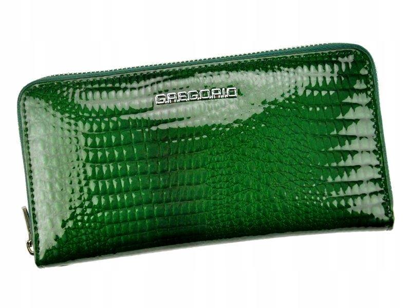 Gregorio GF-119 Green dámská kožená peněženka zelená Rfid jako dárek Kůže