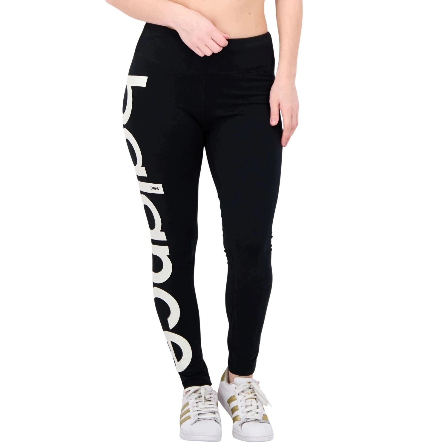 Legginsy damskie New Balance sportowe dopasowane treningowe r. S/m U2