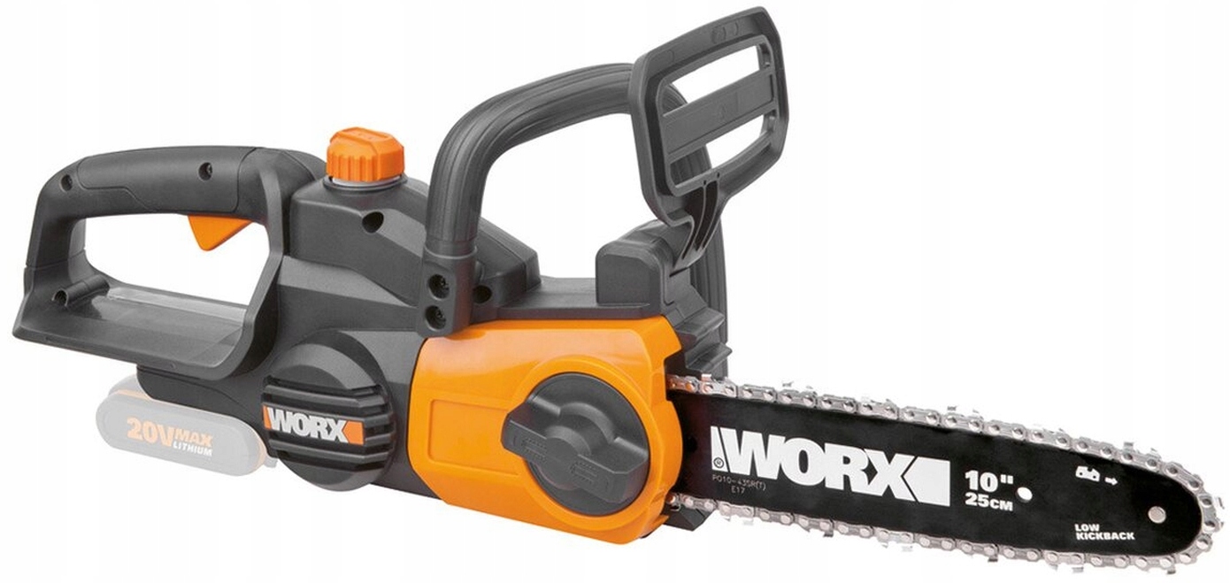 Piła łańcuchowa akumulatorowa Worx WG322E.9 25cm