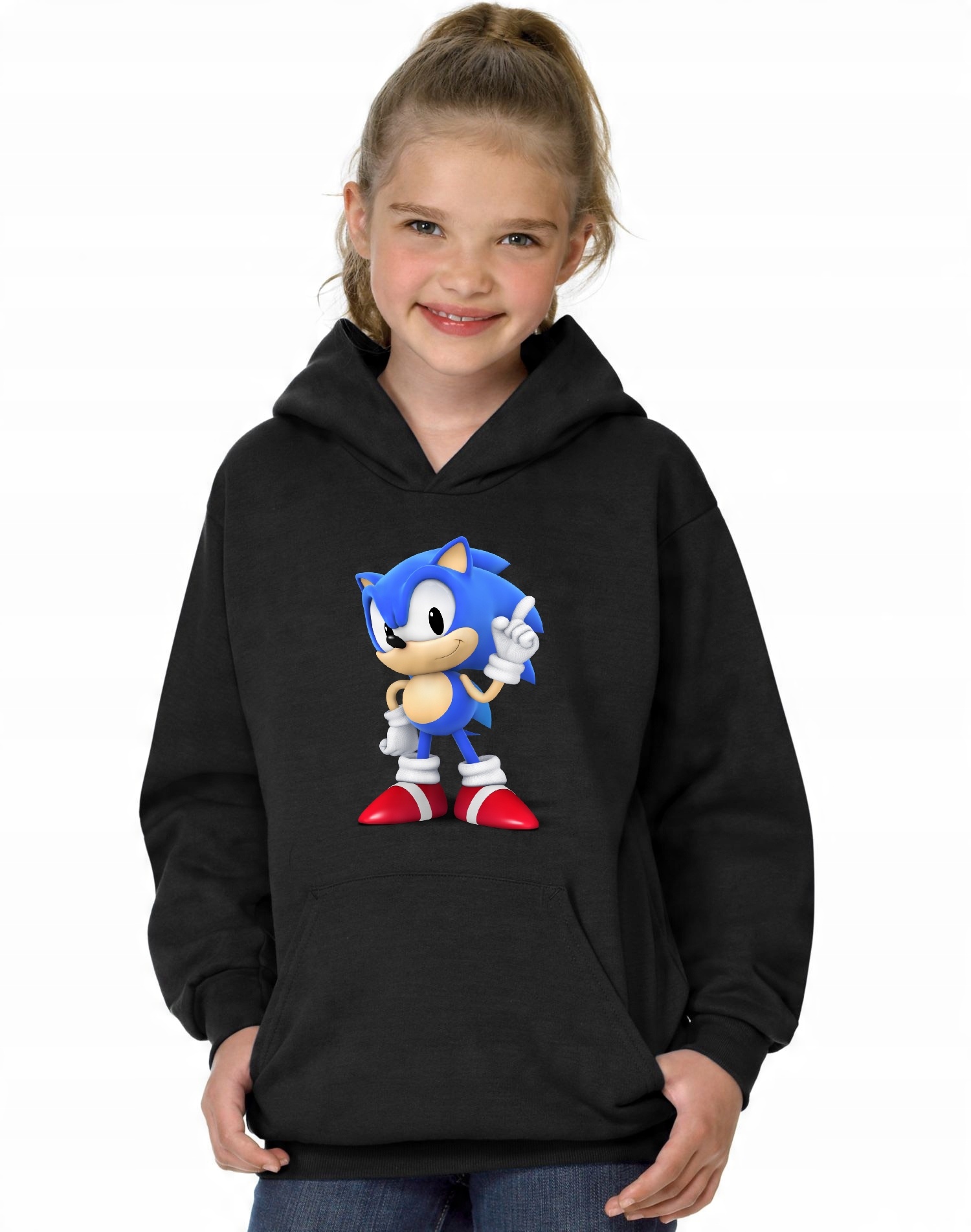 

Sonic Bluza Dziecięca Z Kapturem Dla Dziecka