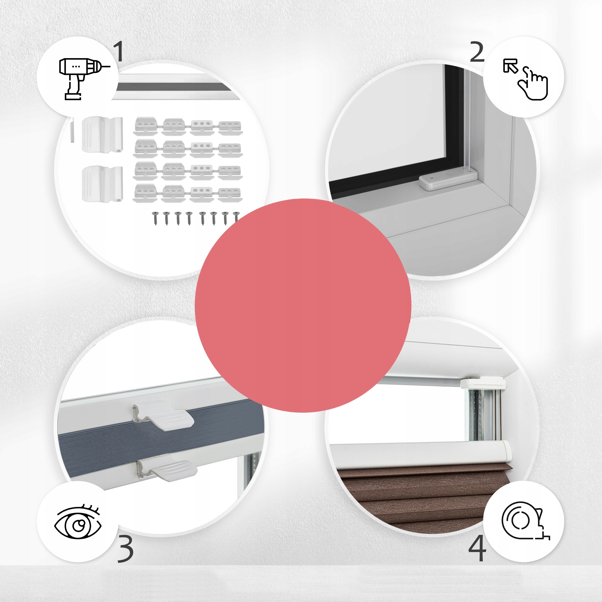 Plisa Termo ZACIEMNIAJĄCA 100% KOLORY 91,5X150 Marka JutkaRolety