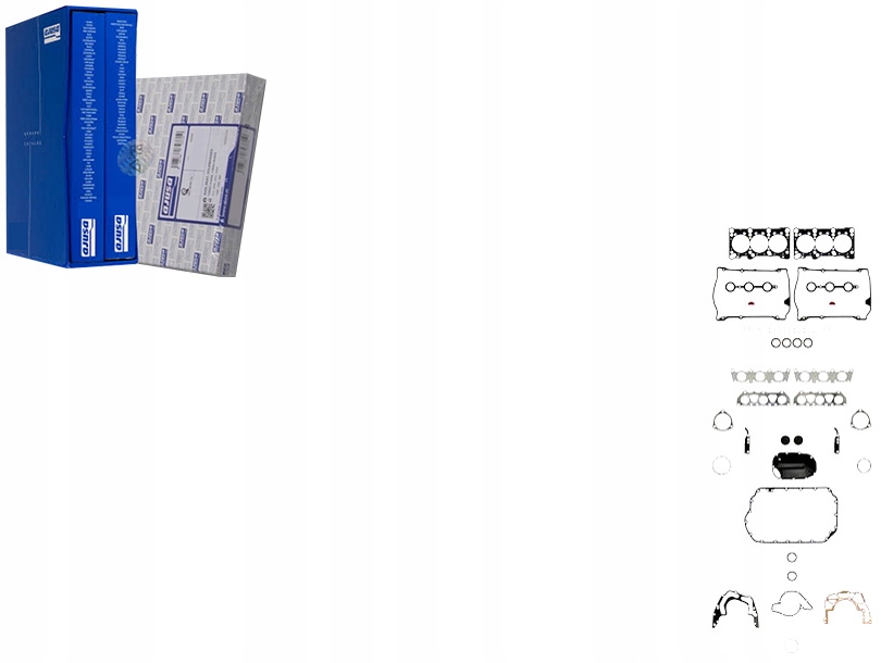 ZESTAW USZCZELEK CAŁY SKODA SUPERB 01-