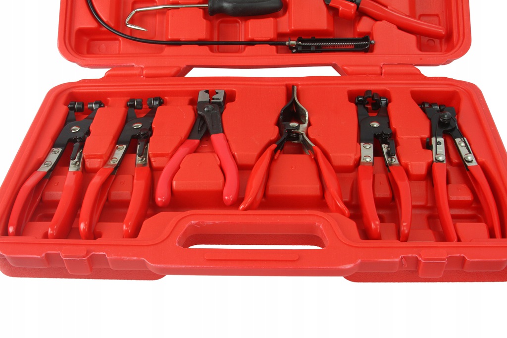 MAR-POL ZESTAW SZCZYPCE DO OPASEK ZACISKOWYCH TAŚMOWYCH OSŁON 9el. M49545 Kod producenta M49545