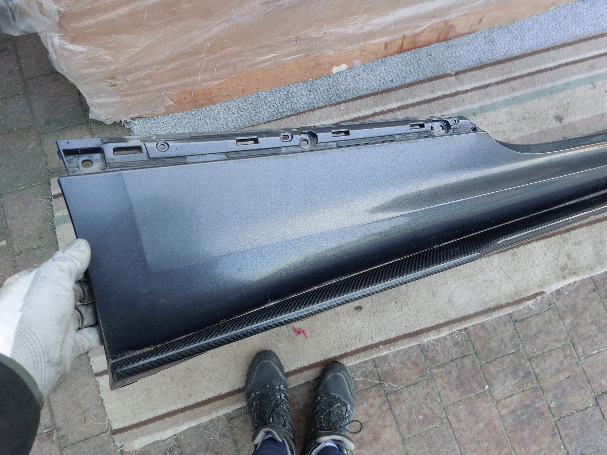 moulding threshold threshold right BENTLEY CONTINENTAL GT 21r SPEED CARBON LO7C