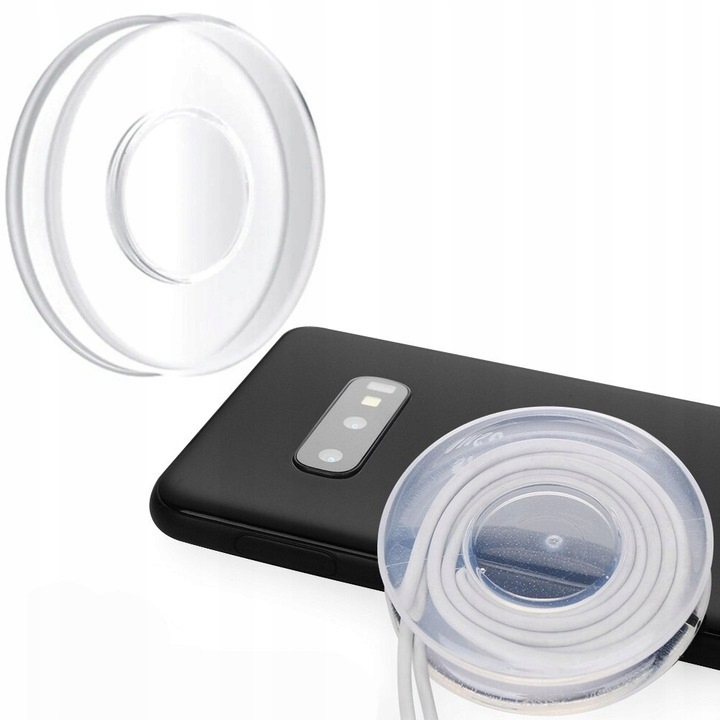 Gelový Držák Přísavka Bílý Univerzální Telefon