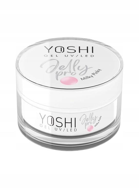 Yoshi Stavební Gel Jelly Pro Gel Uv Led Milky Pinky 50 ml mléčná růžová
