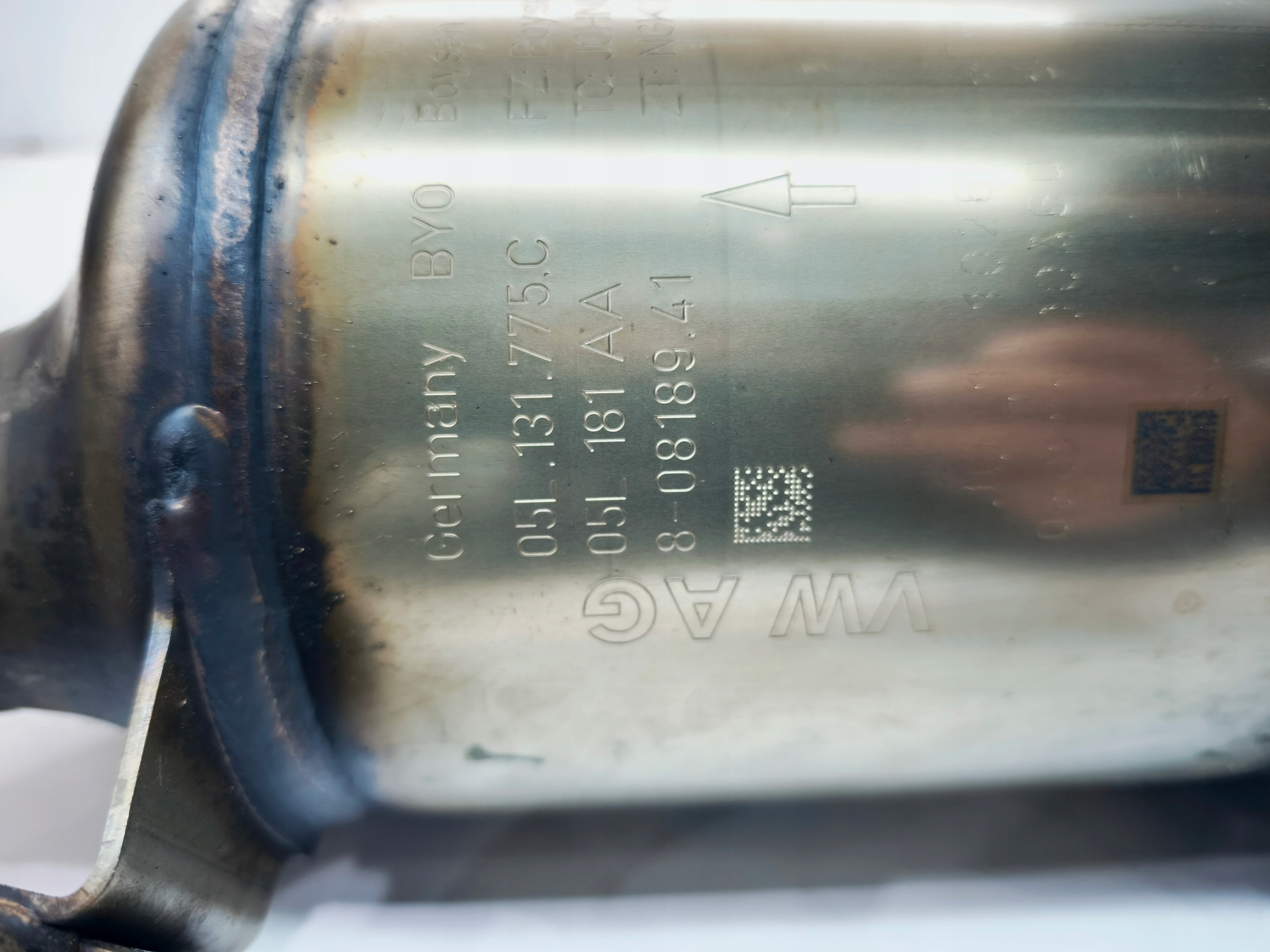 catalyst filter DPF AUDI A4 B9 A5 8W A6 C8 05L131765K 05L131775C 05L181AA