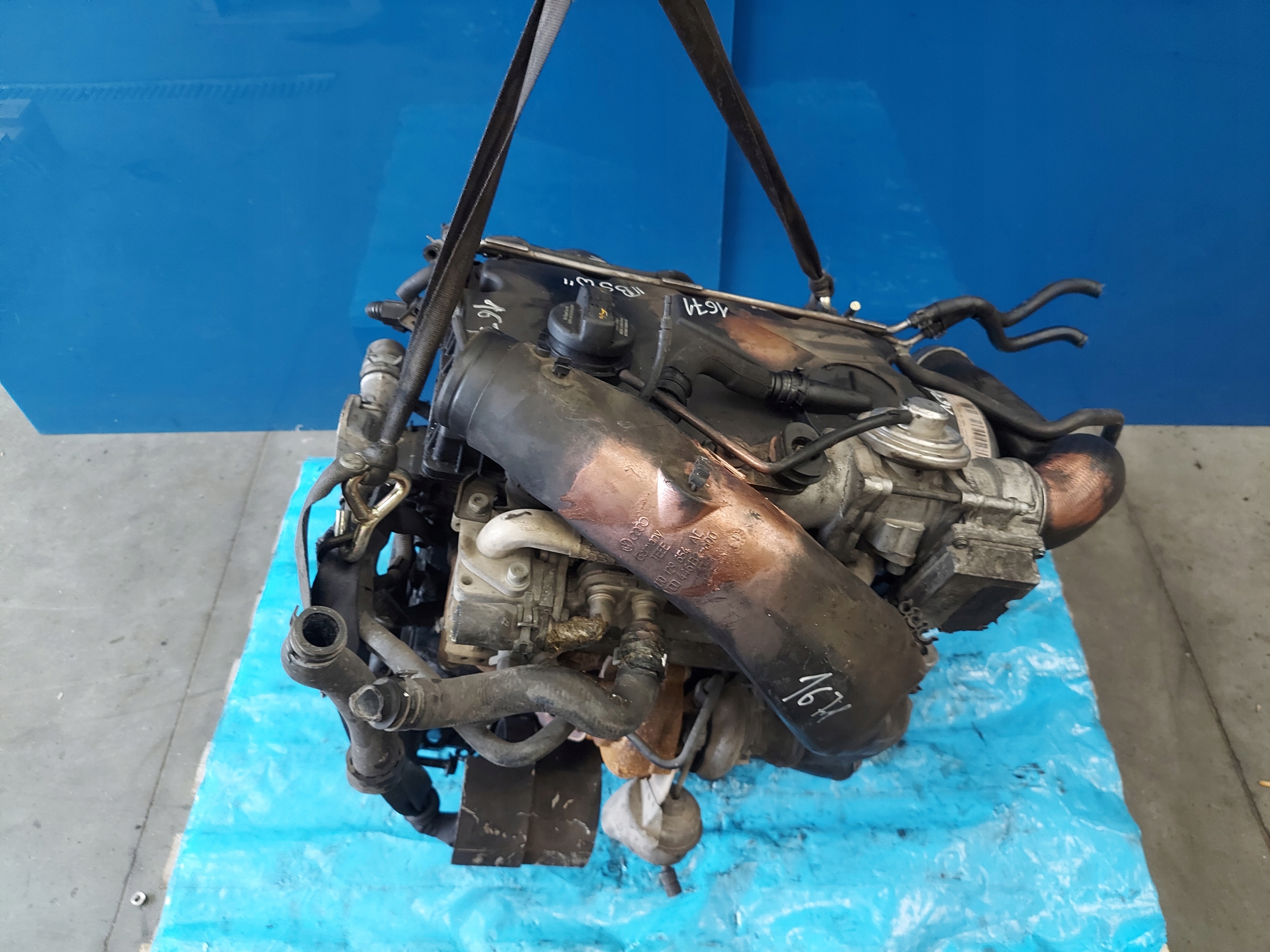 engine SKODA ROOMSTER 1.9 TDI 208.000km BSW