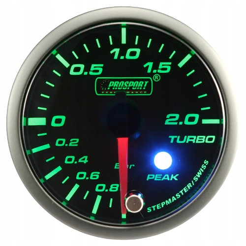 216SMWGBOSWL270 - Индикатор Prosport Boost 52mm зеленый