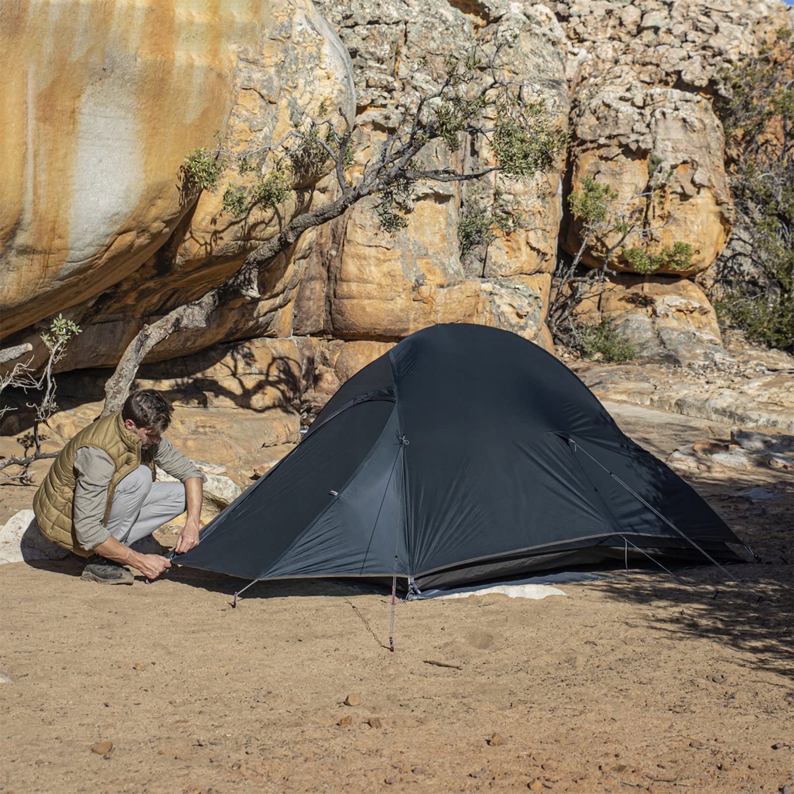 NATUREHIKE Cloud Up 2 Namiot Ultralekki 2 Osobowy 3-4 Sezonowy Camping — miniatura 8