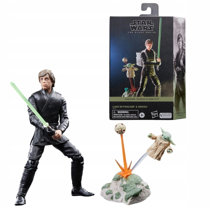Sada 2 Figurek Star Wars The Black Series, Luke Skywalker & Grogu