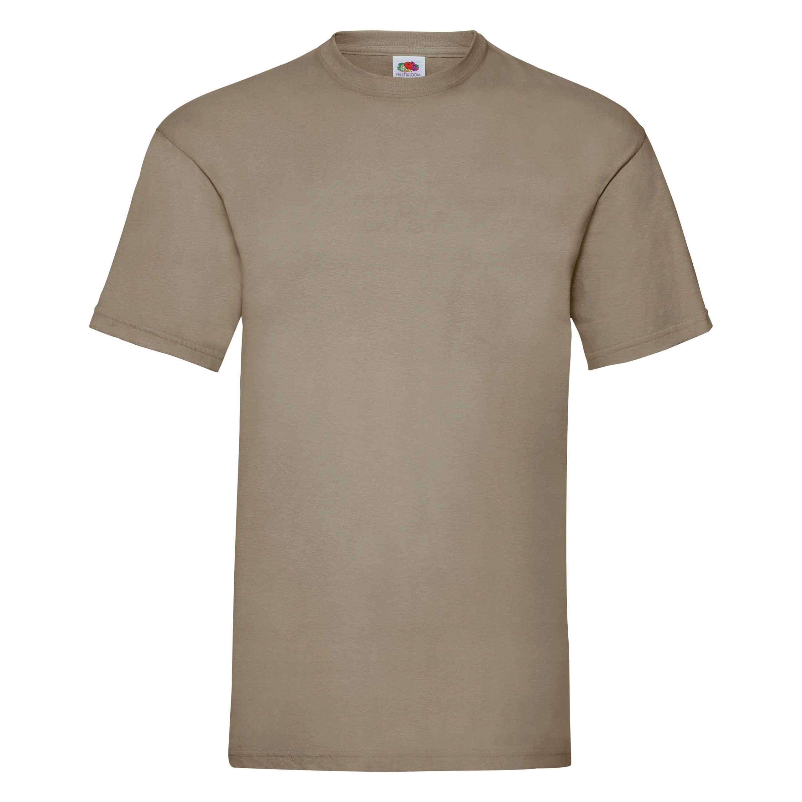 

T-shirt męski trwały bawełna Fruit Value khaki M