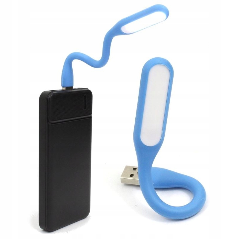 Lampka LED USB mała do Laptopa Mocna Giętka j. nie