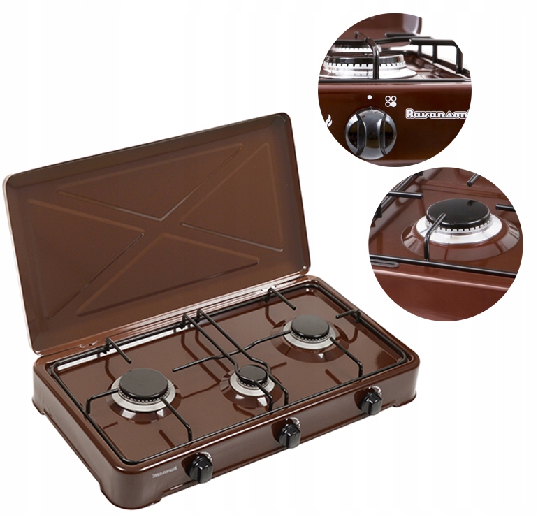 Sporák Ravanson 3-PLOTÝNKOVÝ Plynový K-03BR