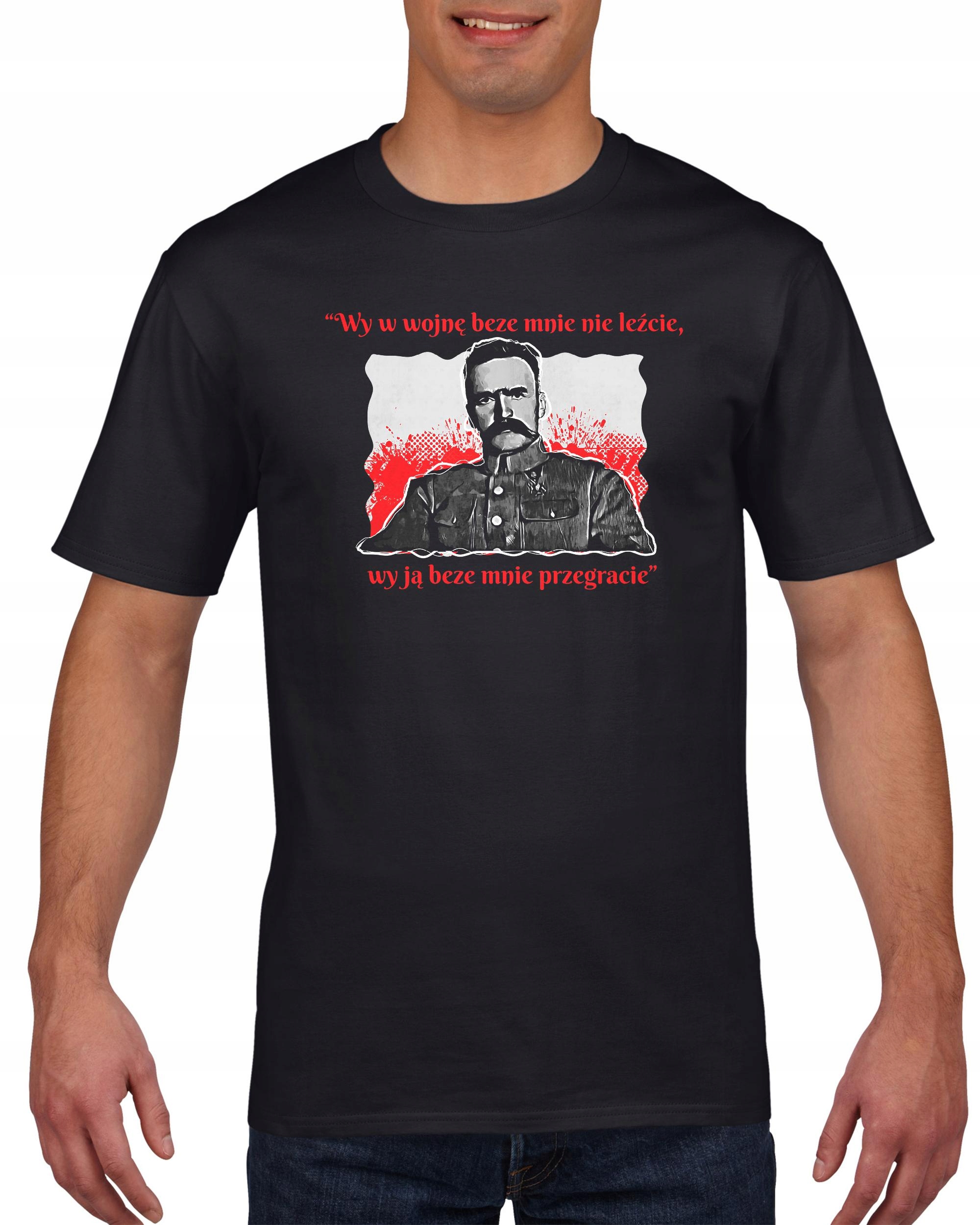 

Koszulka męska Polska Józef Piłsudski Wojna L