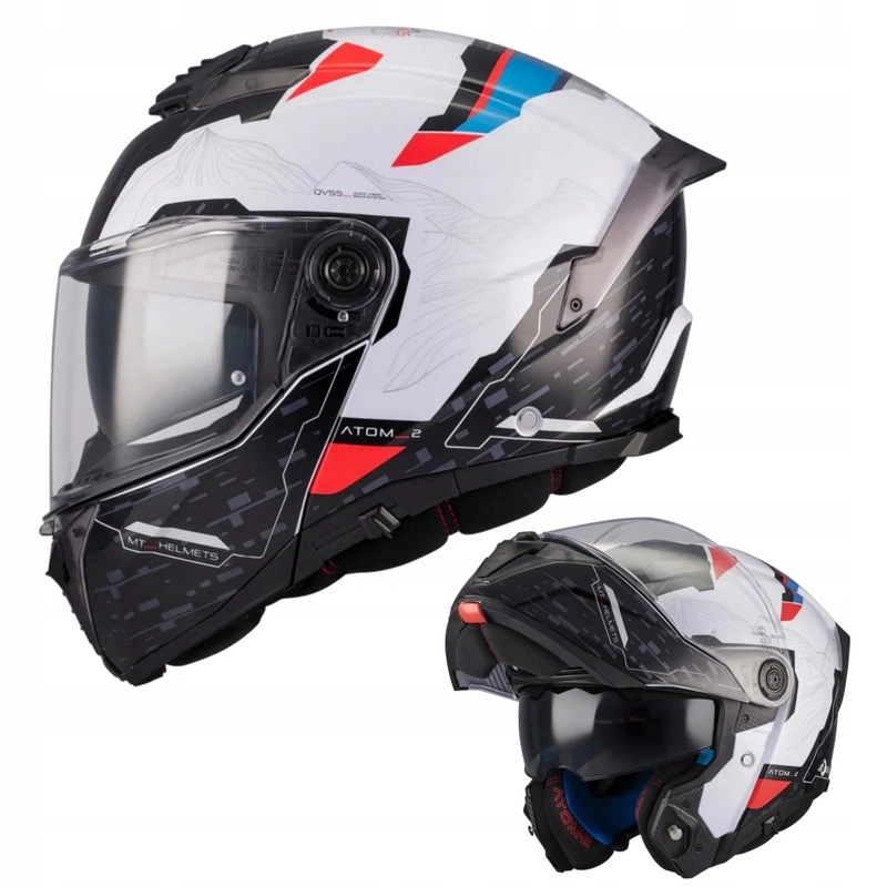 Helma Mt Atom 2 Sv Highlands White/blue/red biela červená modrá Darčeky