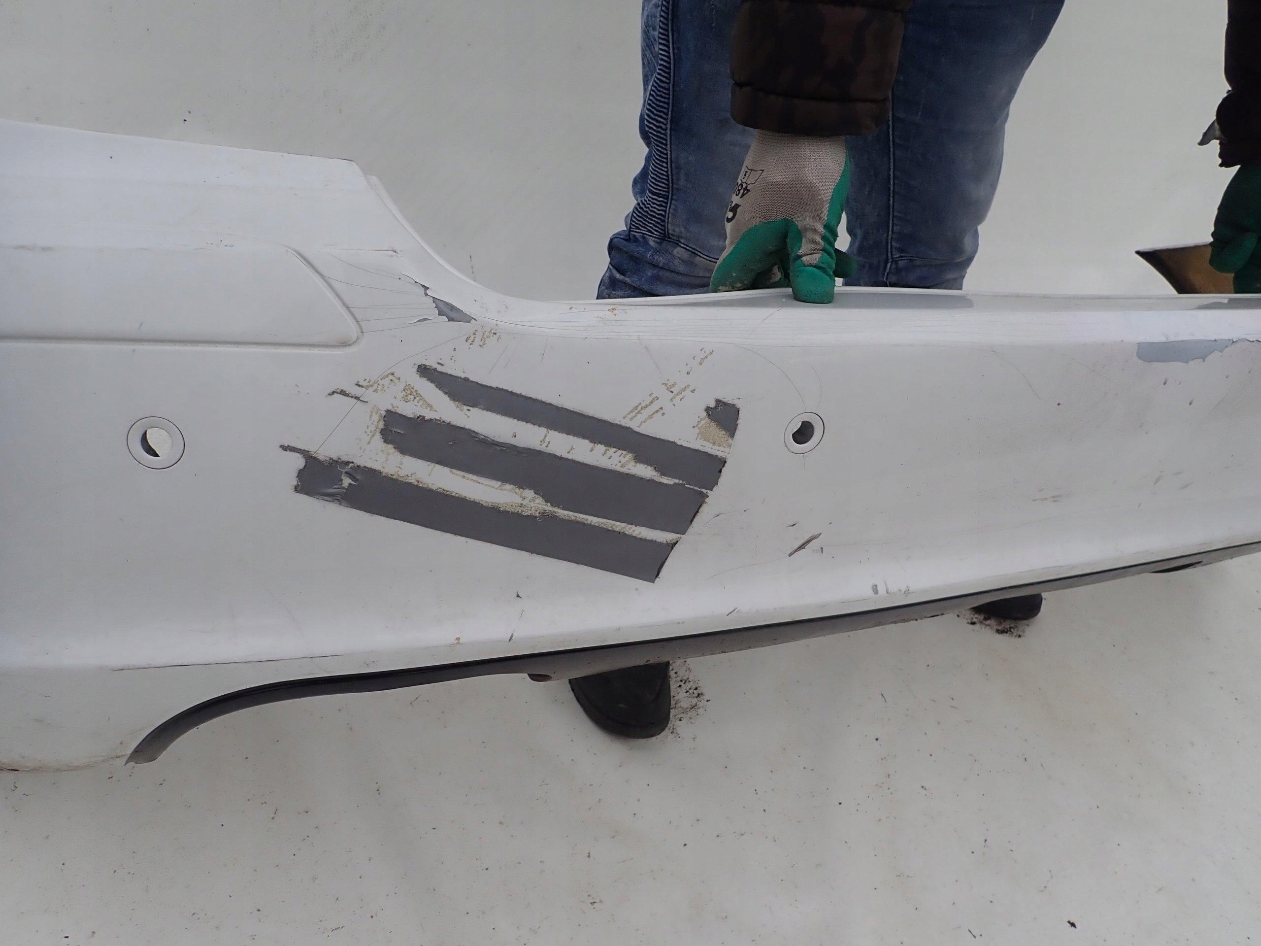 MERCEDES R-class 05-09 bumper rear part rear PDC towing