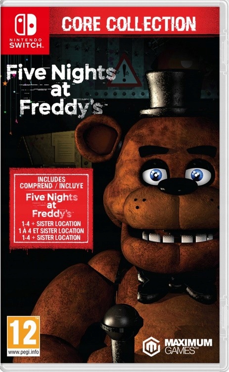 Five Nights at Freddy's Core Collection Nintendo Switch Kartridż