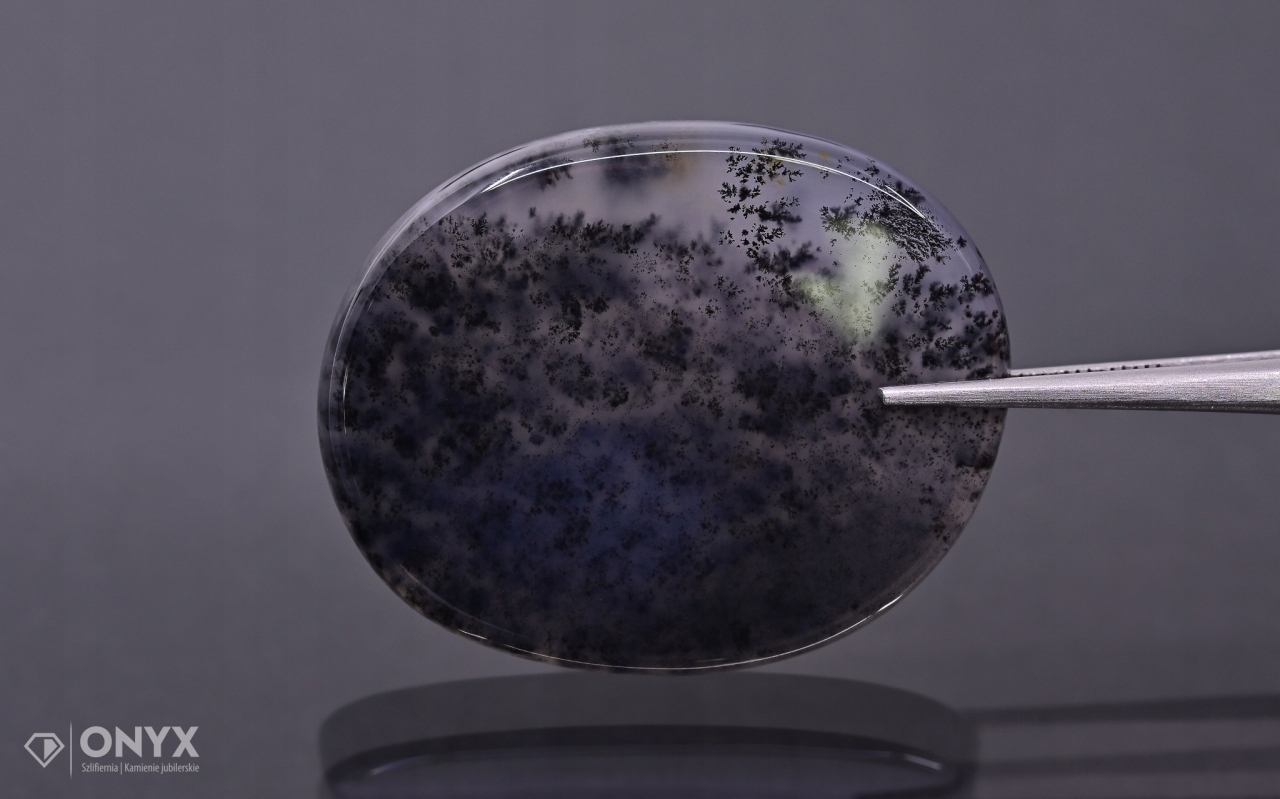 Dendritový achát z Kazachstánu nepravidelná destička