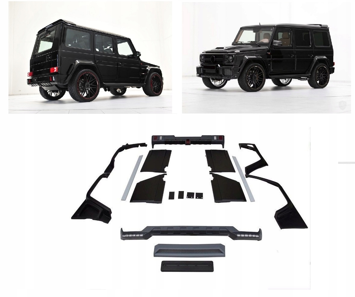 SPOILER BODY KIT MERCEDES G W463 89+ G63 WIDESTAR