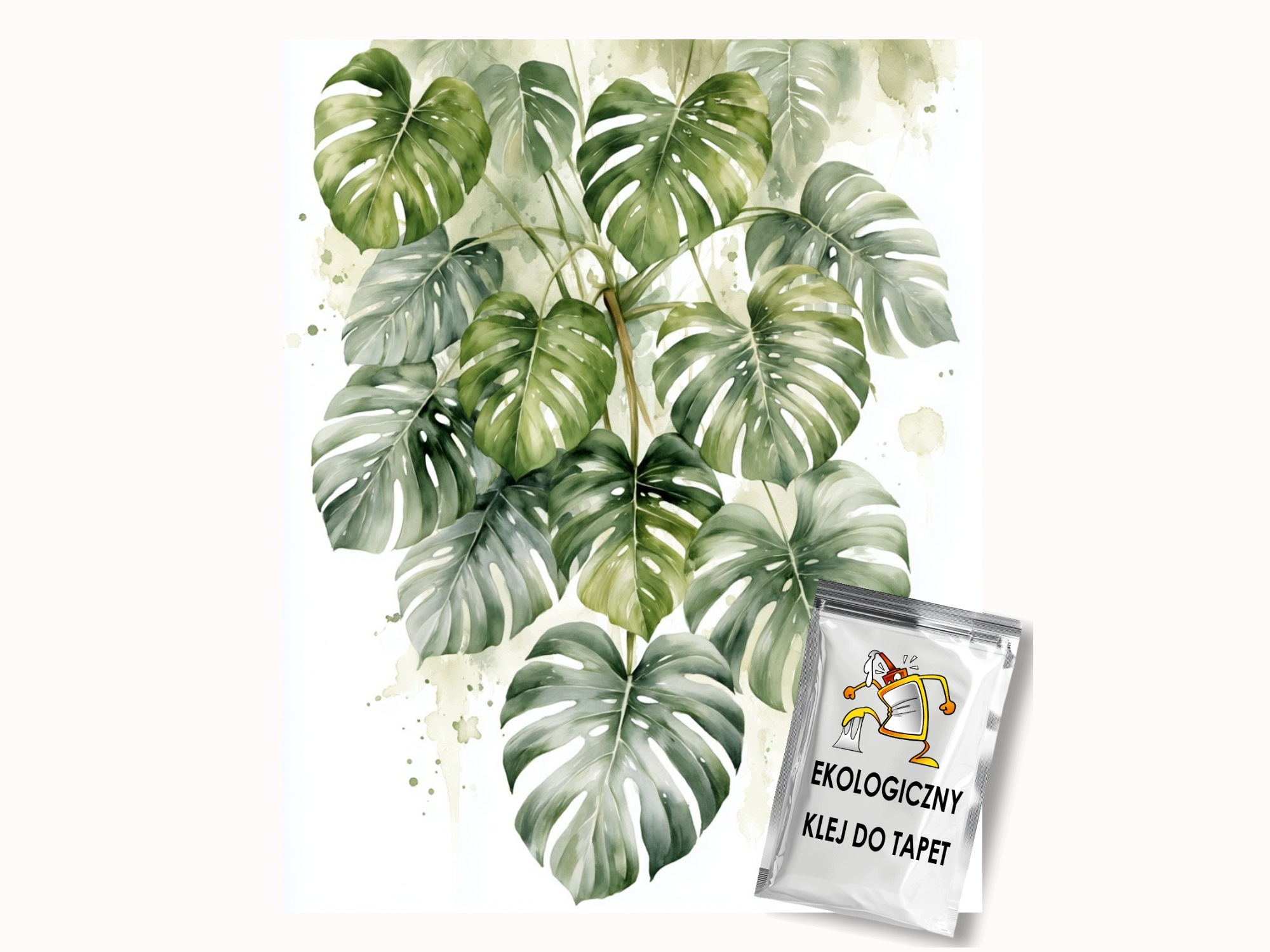 Fototapeta Vertikální Flizelina Příroda Rostliny Listy Monstera 200x250 155g