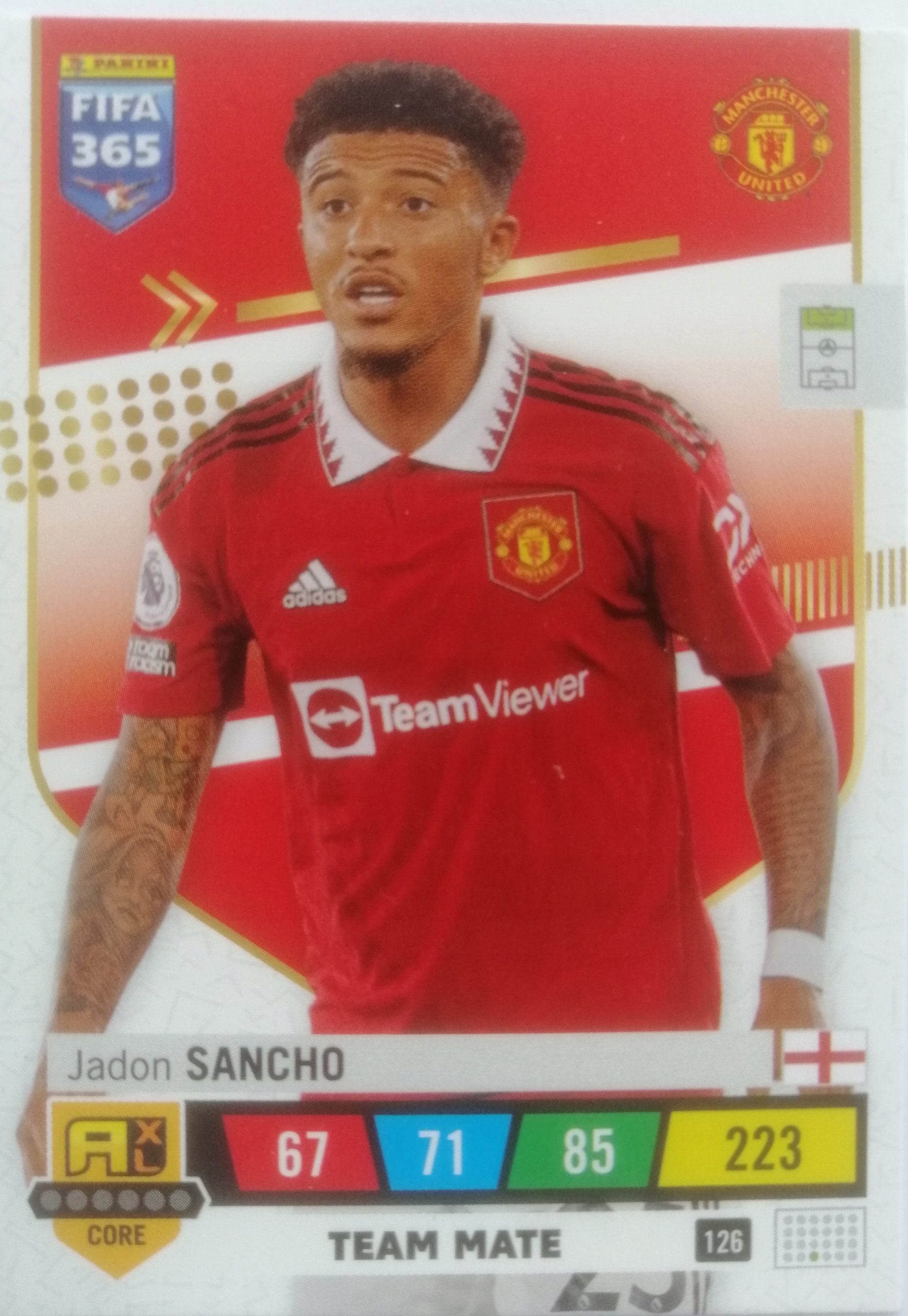 Fifa 365 2023 Core Team Mate 126 Sancho