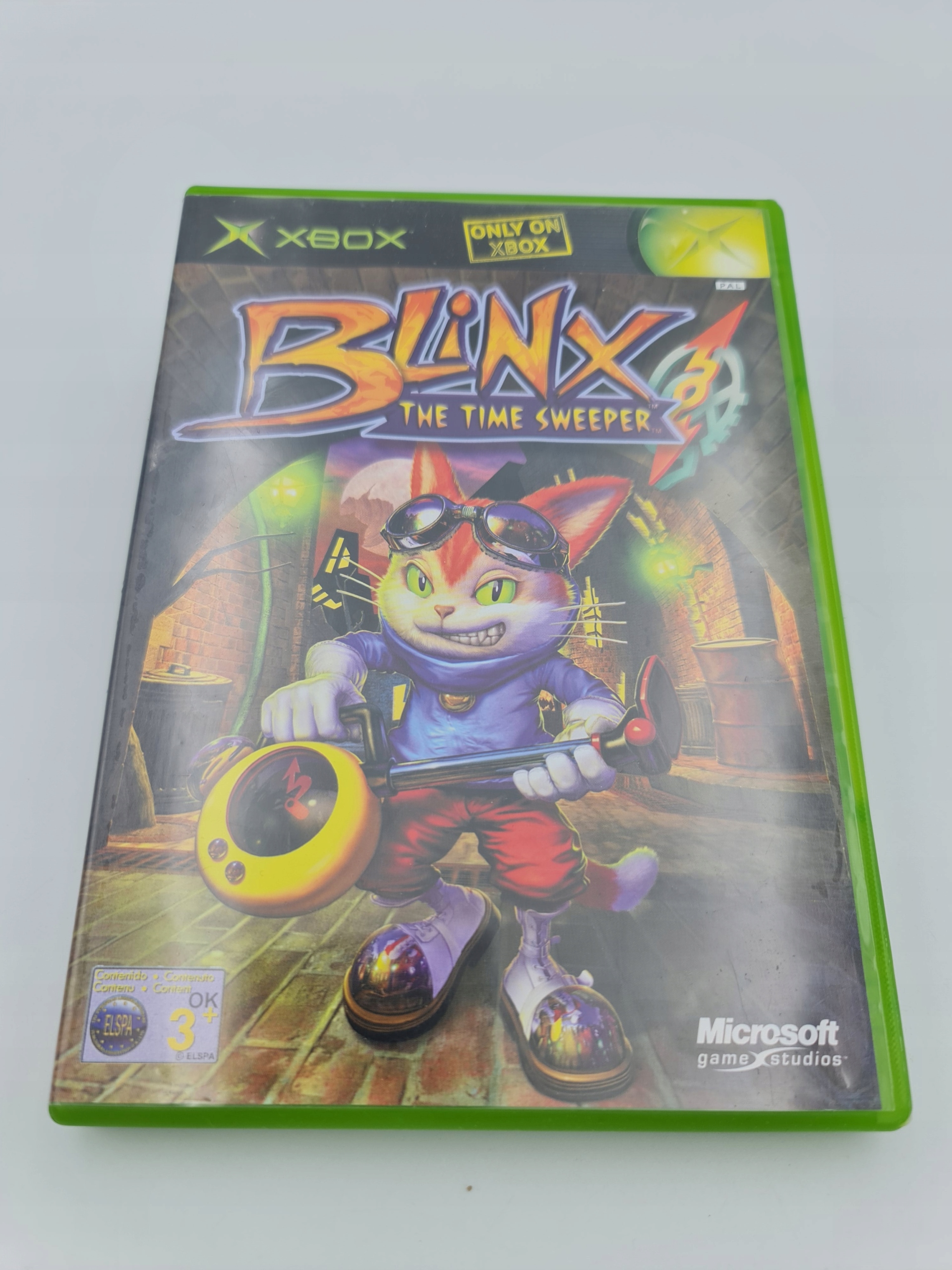 XBOX BLINX THE TIME SWEEPER Producent Microbat Studio