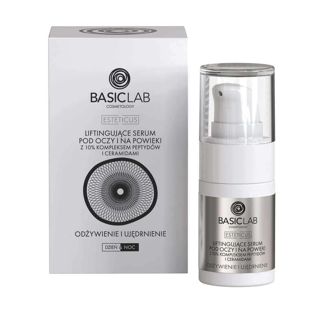 

BasicLab liftingujące serum pod oczy i na powiekę
