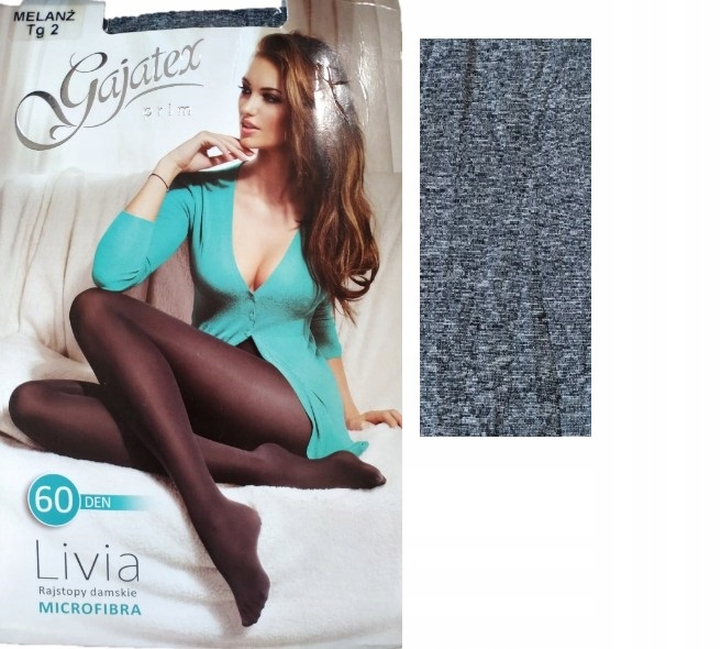 Rajstopy damskie kryjące 60 den melanż 4