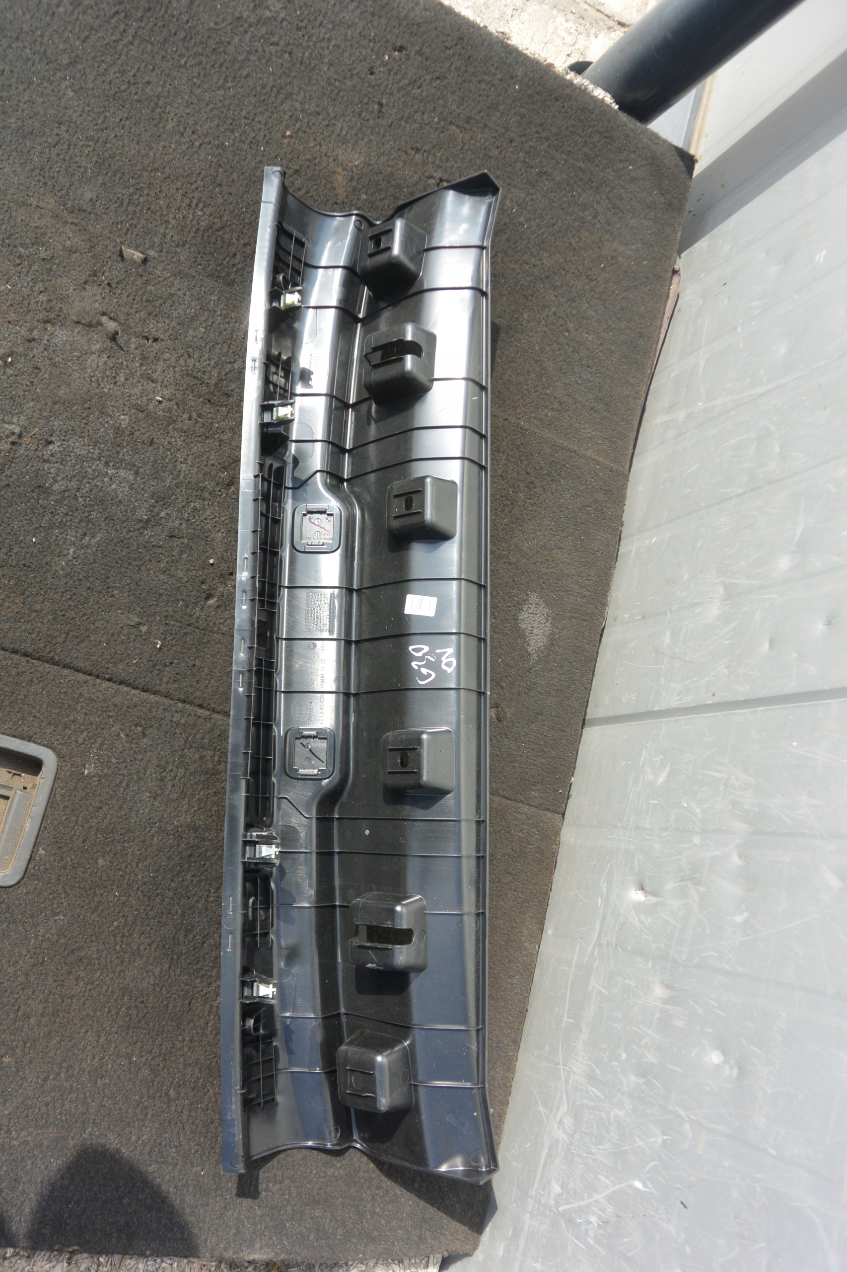 cover KRAWEDZI boot rear part cap BMW 5-SERIA G30