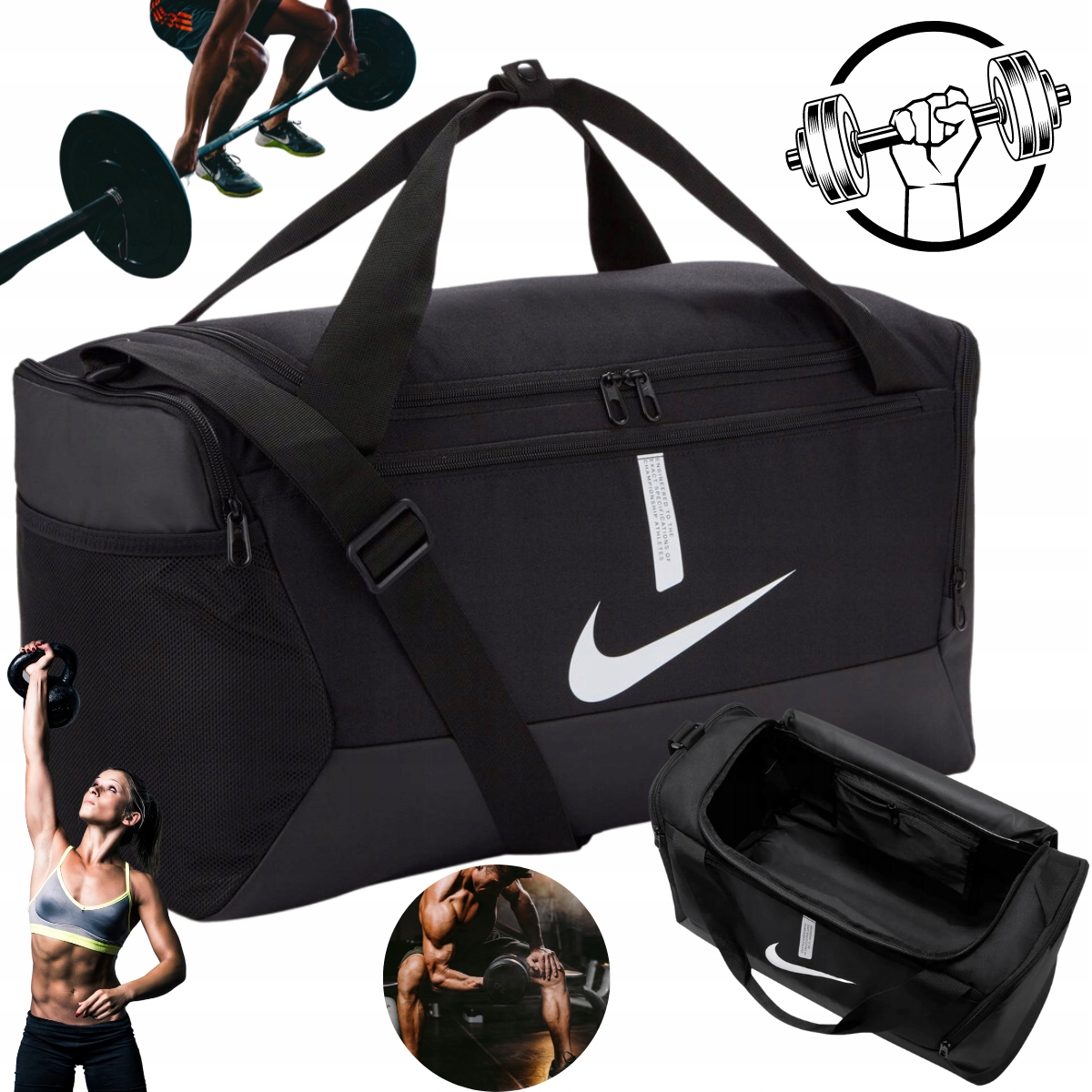 Torba Sportowa Na Siłownię Fitness Treningowa