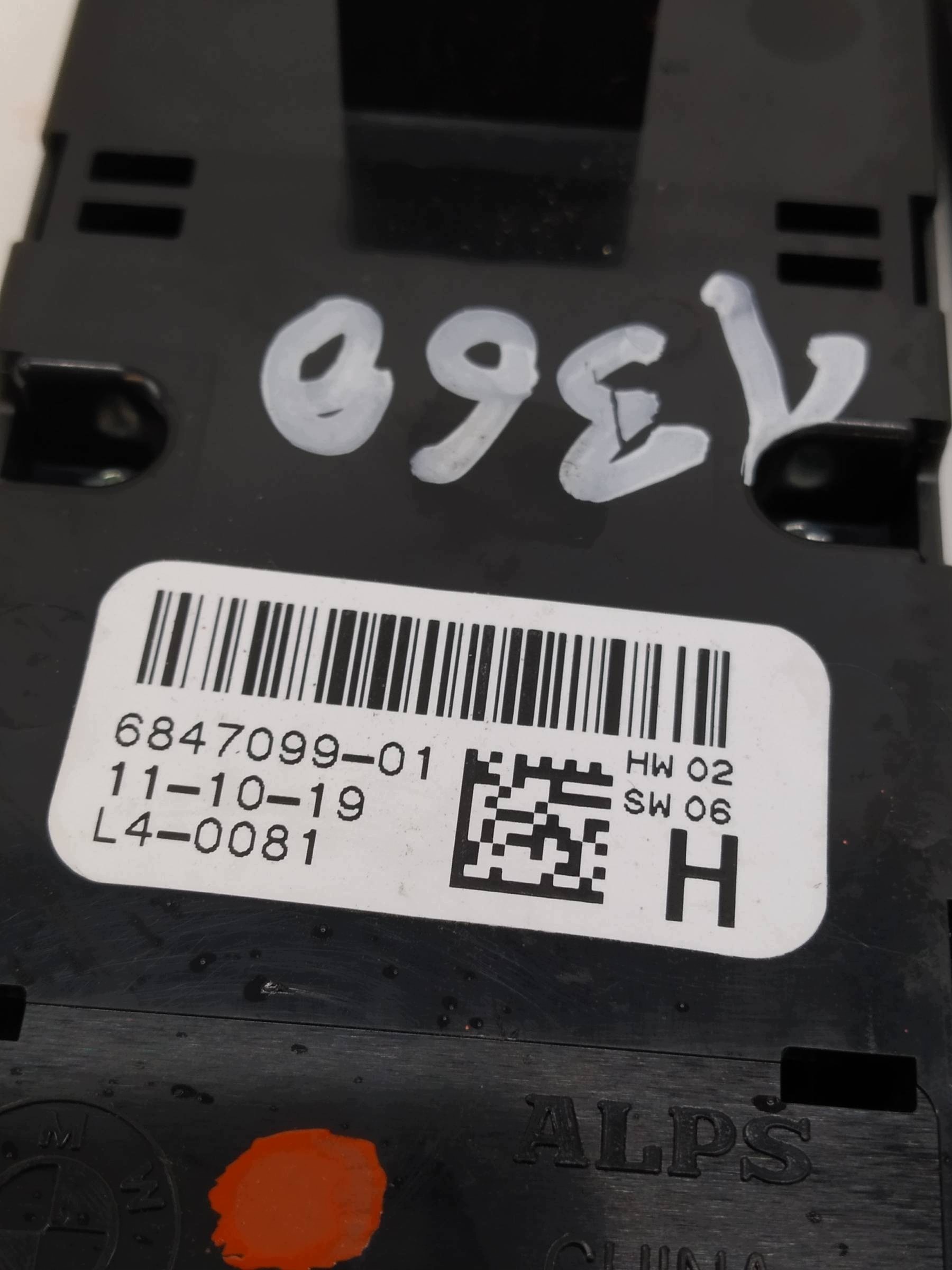 window control switch front left right original EU 9299457 Bmw Seria 5 G30 G31