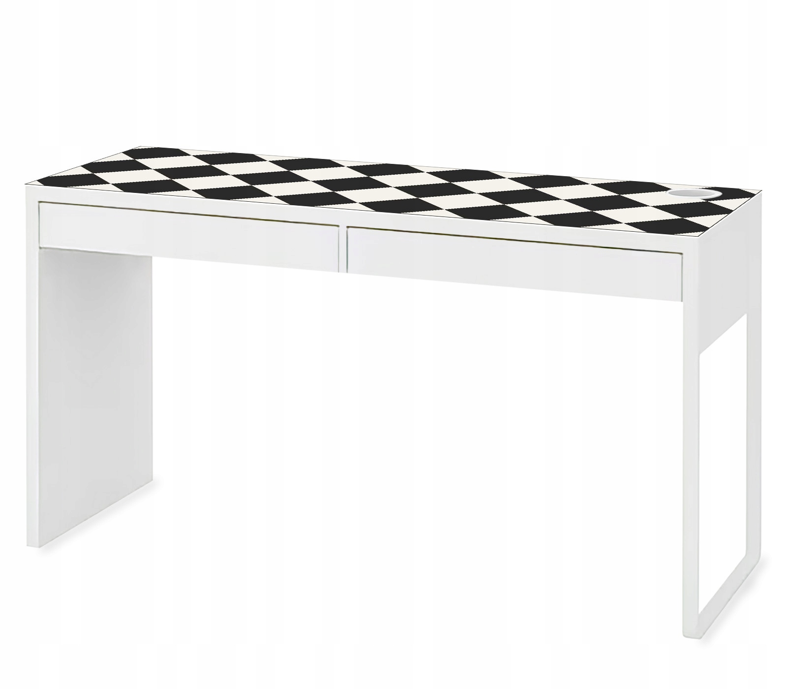 mata na biurko micke 142x50 SZACHOWNICA ODWRÓCONA Marka matoMAT